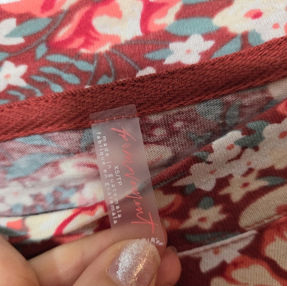 FP Movement Floral Inspire Tee Small - Picture 5 of 13